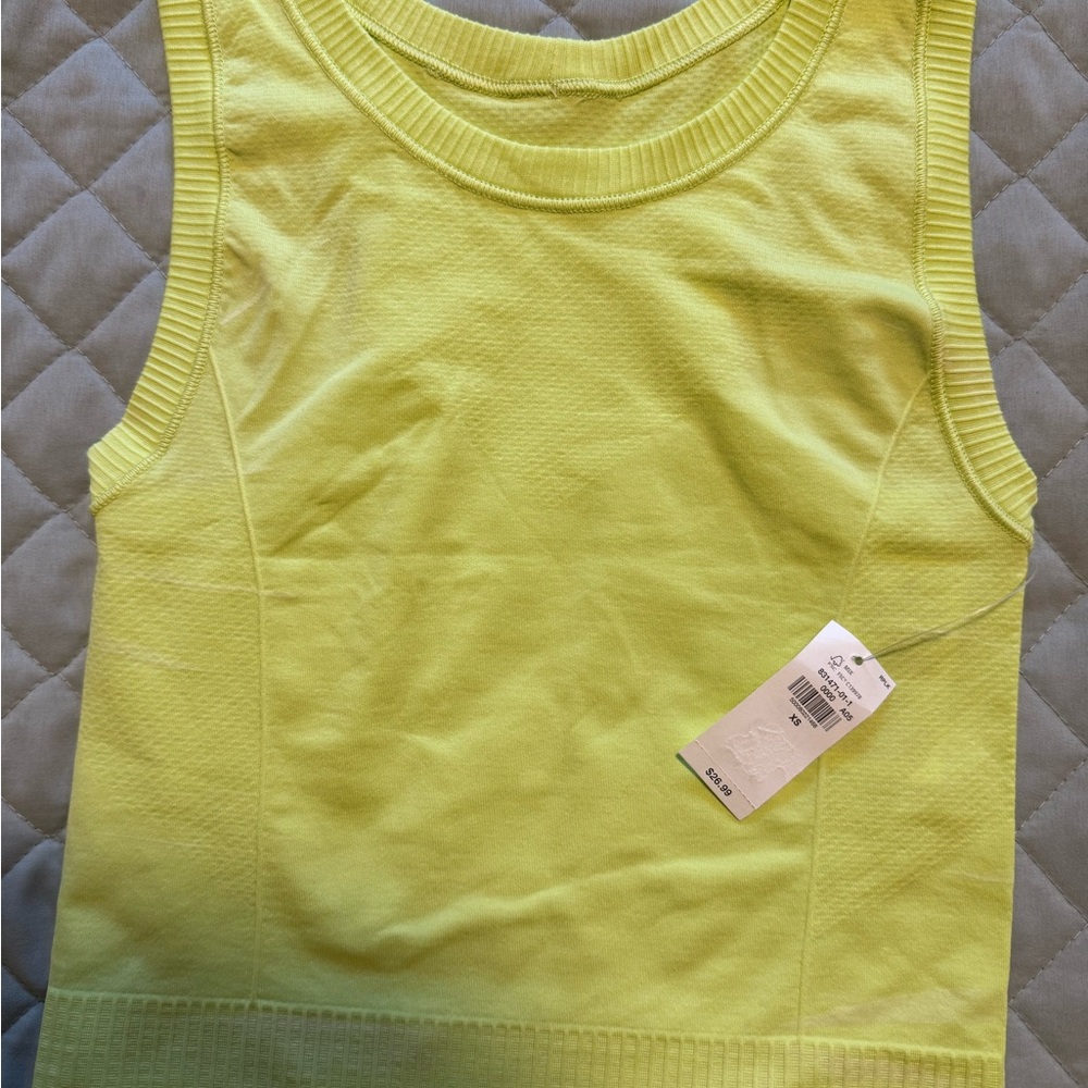 Old Navy Yellow Tank Top Classic Sleeveless Design